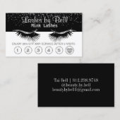 シルバーラッシュロイヤリティカード(白黒) ロイヤリティカード (正面/裏面)