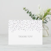 シルバーラブハーツのコンフェッティ サンキューカード (スタンド正面)