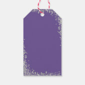 シルバーラベンダーパープルファースト聖餐式 ギフトタグ (裏面)
