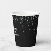 シルバーリタイアメントパーティー、カスタム紙カップ 紙コップ (裏面)