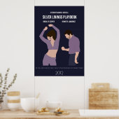 シルバーリニングPLAYBOOKミニマリストムービー ポスター (キッチン)