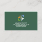 シルバーリバーコンクリート柱土木技師 名刺 (裏面)