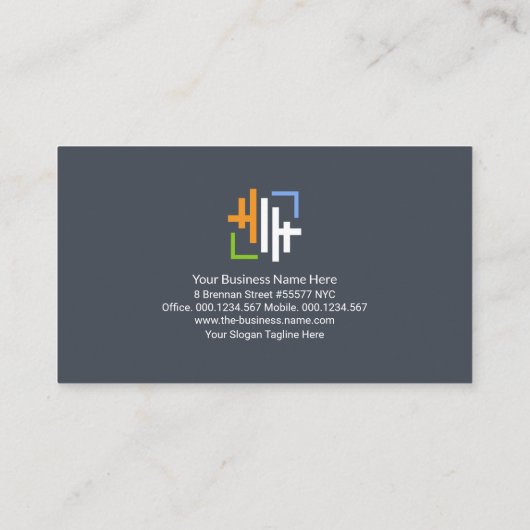 シルバーリバー線コンクリート柱エンジニアリング 名刺 (裏面)