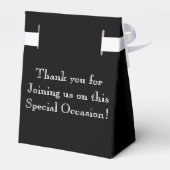 シルバーリングや輪ゲイレズ結婚ビアンのセレモニーの好意 フェイバーボックス (裏面サイド)