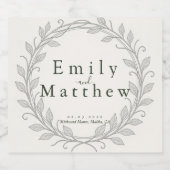 シルバーリーフエルフ結婚ェン ビールラベル (シングルラベル)