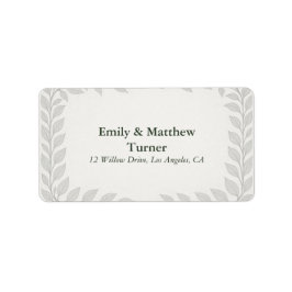 シルバーリーフエルフ結婚ェン ラベル