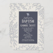 シルバーリーフ招待状 招待状 (正面/裏面)