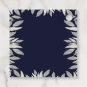 シルバーリーフ ボタニカル グラム ブルー ピンク サンクス フェイバータグ (裏面)