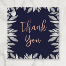 シルバーリーフ ボタニカル グラム 青 ピンク ありがとうございます フェイバータグ