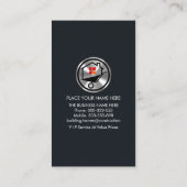 シルバールーフ建物建築 名刺 (裏面)