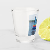 シルバーレイクの帆船 ショットグラス (左)