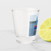 シルバーレイクの帆船 ショットグラス (左)