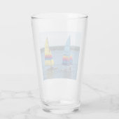 シルバーレイクの帆船 タンブラーグラス (裏面)