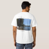 シルバーレイク・イン・エル・ドラド国立森カリフォ Tシャツ (裏面フル)