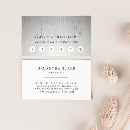 シルバーレインストリングライトロイヤリティカード ロイヤリティカード