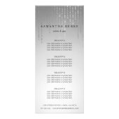 シルバーレイン |価格またはサービス ラックカード (正面)