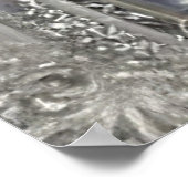 シルバーレガシージョージワシントンインモナリザスタイル ポスター (角)