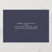 シルバーレジョイス |写真モダンのタイポグラフィ (裏面)