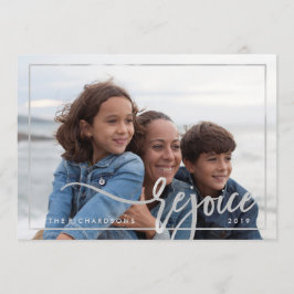 シルバーレジョイス |写真モダンのタイポグラフィ