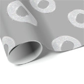 シルバーレターO ラッピングペーパー (ロールコーナー)