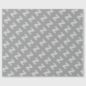 シルバーレターZ ラッピングペーパー (フラット)