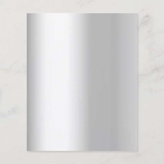 シルバーレッド金ゴールドボーブルクリスマスパーティの招待状 (裏面)