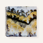 シルバーレースオニキス ノートブック (正面)