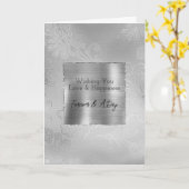 シルバーレースフローラ カード (黄色い花)