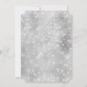 シルバーレースフローラ 招待状 (裏面)