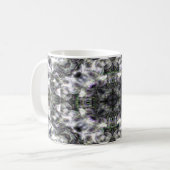 シルバーレース コーヒーマグカップ (正面左)