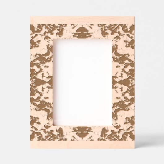 シルバーレース レーザー彫刻フレーム (正面)