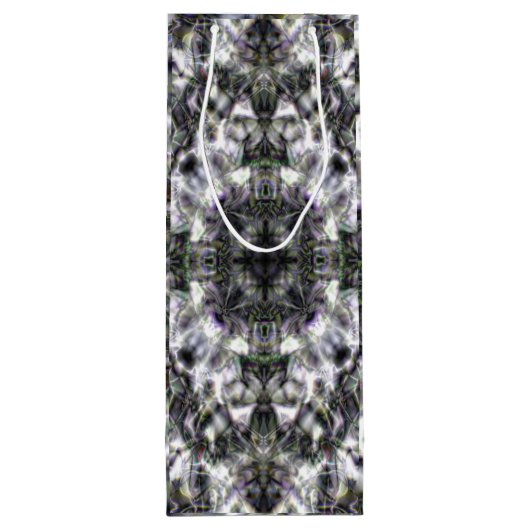 シルバーレース ワインギフトバッグ (裏面)