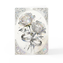 シルバーローズとリング 25周年記念