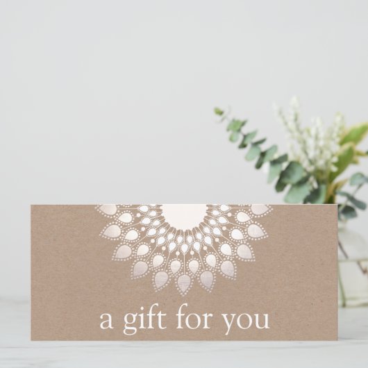 シルバーロータスマンダラヨガと瞑想 (スタンド正面)