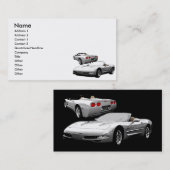 シルバーロードスター 名刺 (正面/裏面)