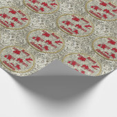 シルバーロードベルトバックル ラッピングペーパー (角)