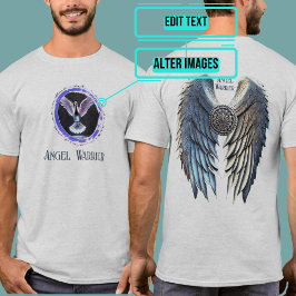 シルバーワリアエンジェルウィングス Tシャツ