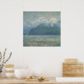 シルバーヴェールとゴールデンゲートbyチルドハサム ポスター (キッチン)