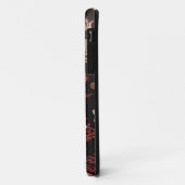 シルバー中国の・ドラゴン Case-Mate iPhoneケース (裏面/左)