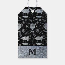 シルバー亜鉛スチームパンク飛行船モノグラム