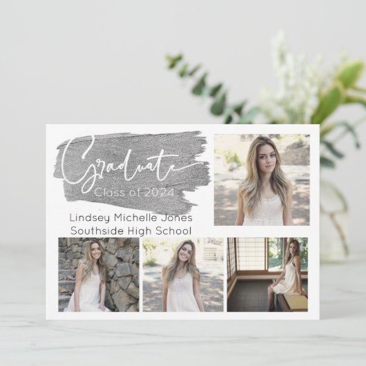 シルバー卒業のお知らせ&パーティの招待状 セーブザデート (スタンド正面)