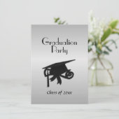 シルバー卒業パーティー招待状 招待状 (スタンド正面)