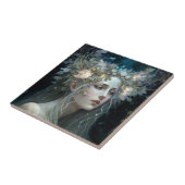 シルバー女神ファンタジーアート タイル (側面)