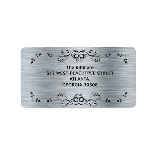 シルバー好き ラベル (正面)