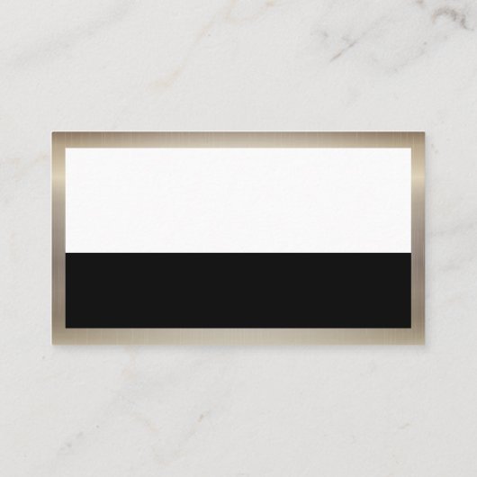 シルバー実在エテートのロゴ |企業の | 名刺 (裏面)