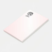 シルバー山羊座ザシーヤギ〔占星術の〕十二宮図 ポストイット (アングル)