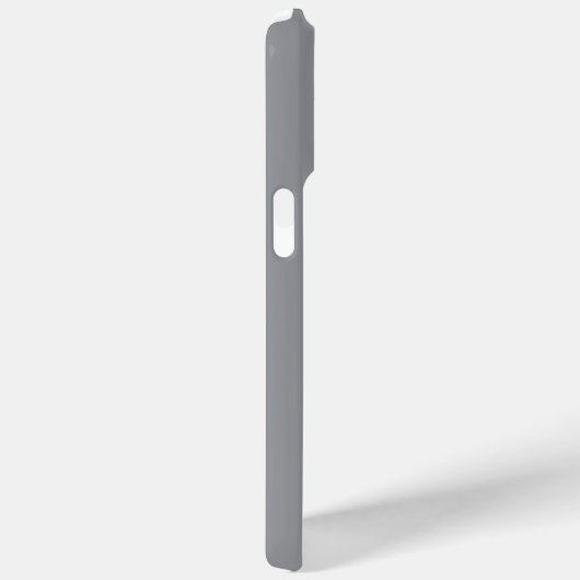 シルバー幾何学牡牛クロームルック ロゴ Case-Mate iPhoneケース (裏面 / 右)