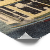 シルバー春, FL – ボートの水辺ビュー ポスター (角)