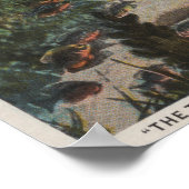 シルバー春, FL – 水中で泳ぐ女性 ポスター (角)