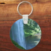 シルバー滝州パークキーチェーン キーホルダー (正面)